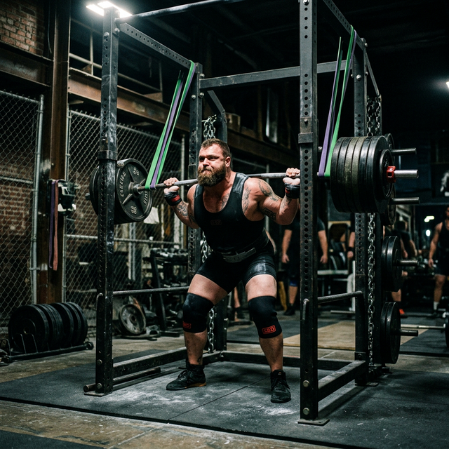 Powerlifting & Football Training using Iron Core Athletics