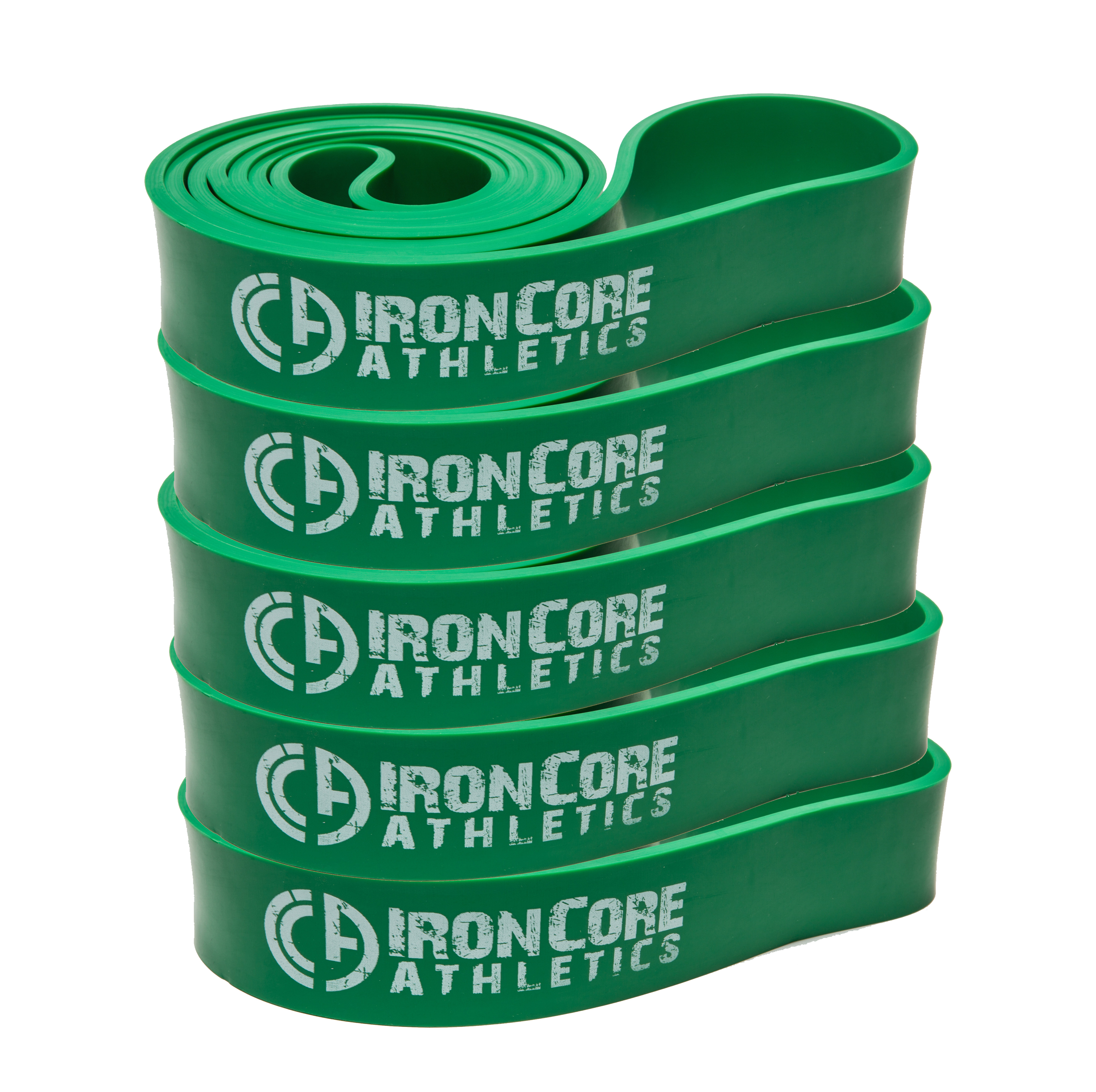 5-Pack Green Bands (#5) - Bulk