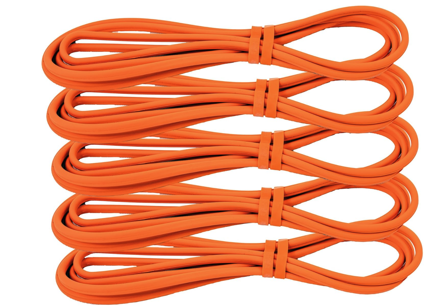Premium 5-Pack Orange Bands (#1) - Bulk